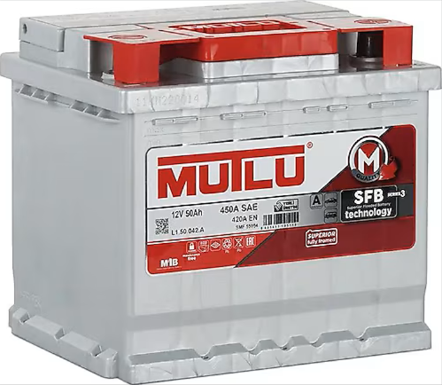 12V 50Ah Mutlu Akü - Eski Akü depozitoludur, bu fiyatlar aynı amperde eski akü verilmesi dahilinde geçerlidir. Fiyatlarımıza KDV dahildir.